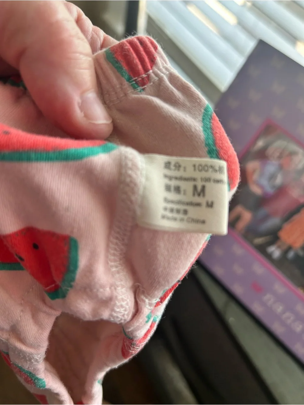 2T-3T Pink Watermelon Print Toddler Training Pants - Pack of 5